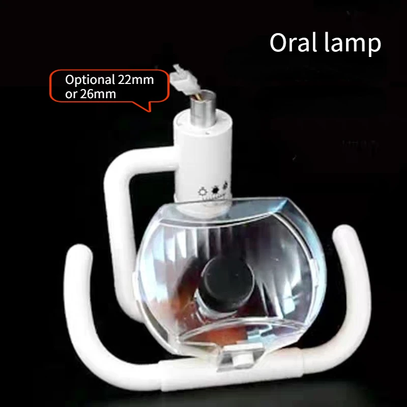 50W Square Halogen Dental Cold Light Oral Lamp LED Oral Operation Light For Dental Unit ChairSpotlight Halogen Light Cold Light