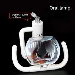 50W kwadratowy halogenowy zimne światło stomatologiczny lampa ustna LED Oral lampka operacyjna do jednostki stomatologicznej ChairSpotlight światło halogenowe zimne światło