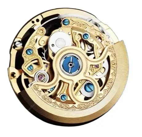 Watch accessories, new 2189 movement, domestic Seiko movement, hollow gold, domestic mechanical movement