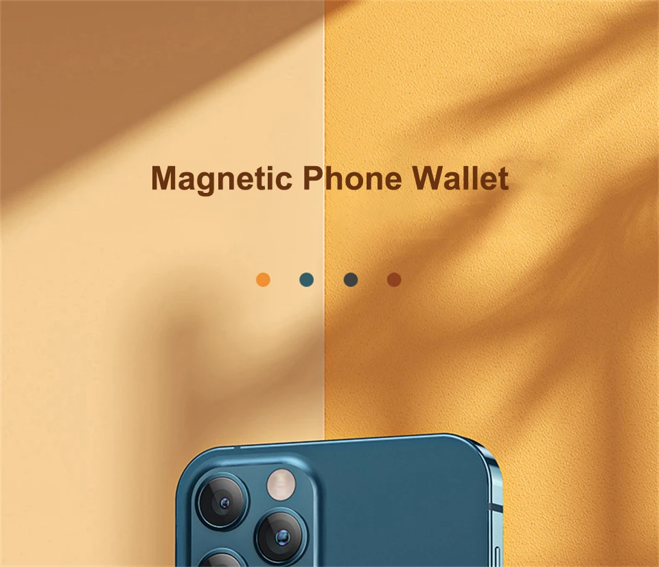 Premium Magnetische Brieftasche für iPhone 15 13 12 16 14 17 Pro Max 15 16 Plus für SAMSUNG Galaxy S25 S24 S23 S26 Ultra Kartenhalter Tasche – Detail 1