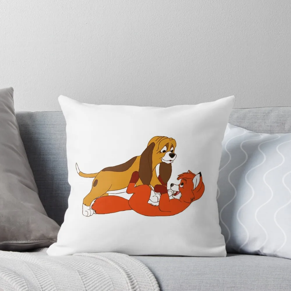 

Fox and the Hound Throw Pillow christmas pillowcases Christmas Pillow Cases anime girl covers for pillows pillow