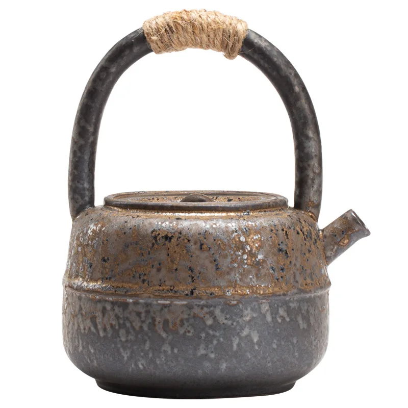 450ml Stoneware Teapot Tea Kettle Ceramic Teapot Teaware Set Utensils Tea Maker  Pot Set  Making Tools Accessories
