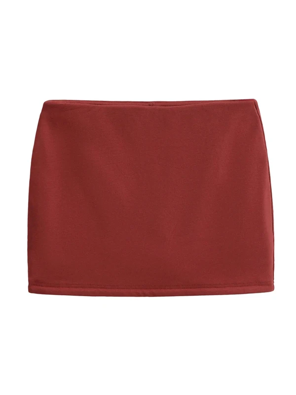 

American Sle Sexy Low Waist Elastic ort Skirt Women Pure Desire Body ape Protection f Skirt Street Sle A-Line Skirt