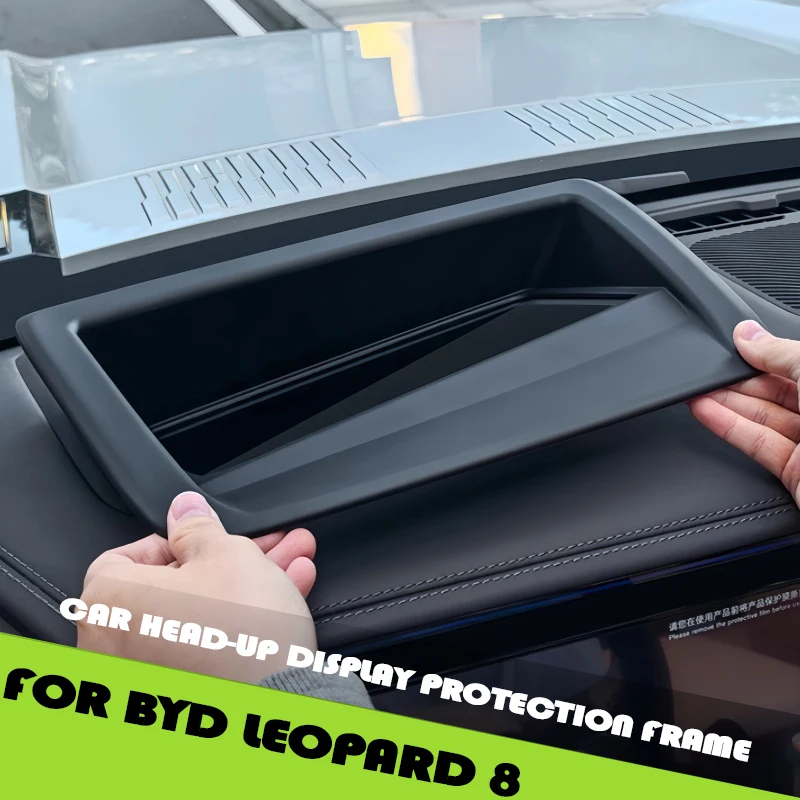 

Car Head-up Display Protection Frame Fit for BYD Leopard 8 Modified Auto Instrument HUD Protective Cover Interior Upgrade Parts