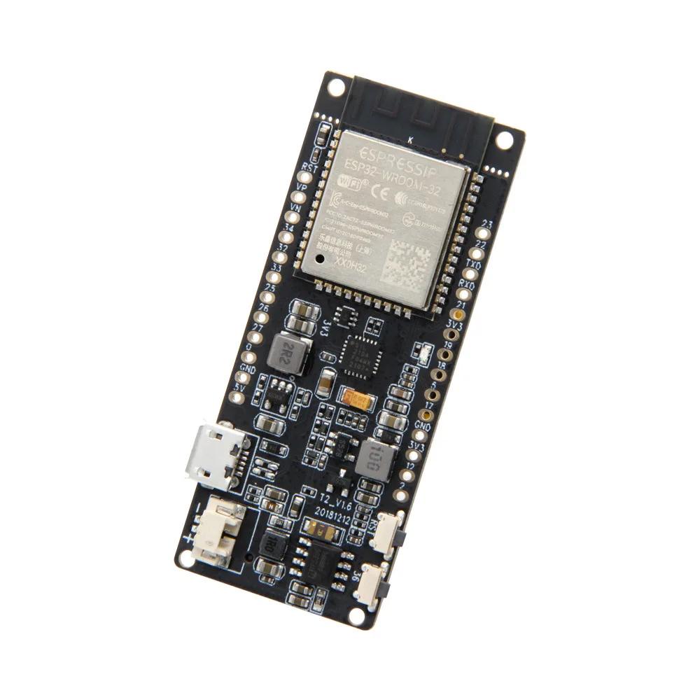 TTGO T2 V1.6 ESP32 Development Board 0.95 Inch OLED Display WiFi Bluetooth Module with SD Card Slot