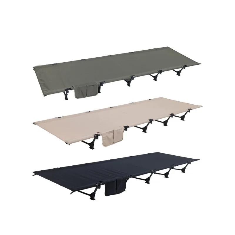 Ultra Lightweight Aluminum Camping Cot, Portable Foldable Outdoor Bed, Suitable for Office Rest, Car Camping & Road Trip
