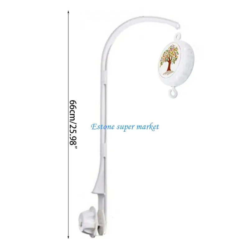 090B Muzikaal uurwerk met frame-armbeugel Speelgoed Baby Muzikaal Wieg Mobiel Speelgoed