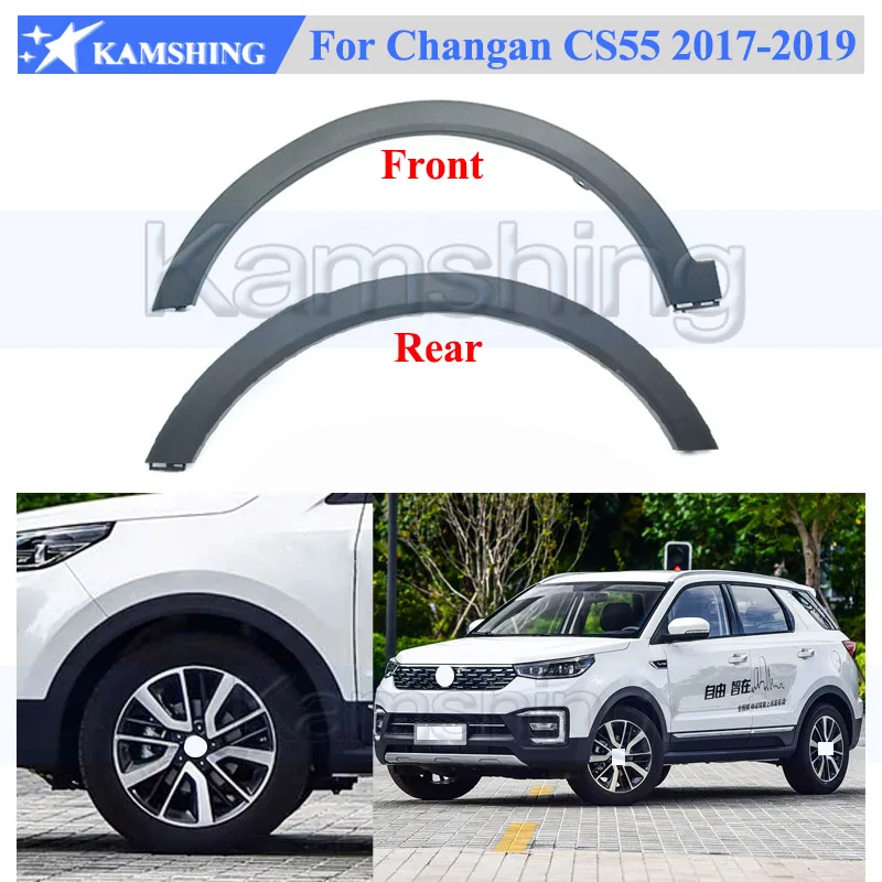 

Kamshing 1 Piece Front or Rear Wheel Arch Trim Fender For Changan CS55 2017-2019 Wheel Fender Wheel Arch Tire Trim Strip