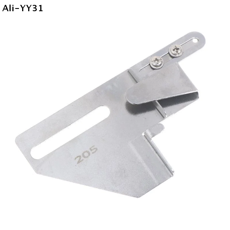 【WY】1Pc 205/224 Adjust Covering Stitch Machine Hem Folder Fabric Guide Hemmer Device Fit Coverstitch Sewing Machine Accessories