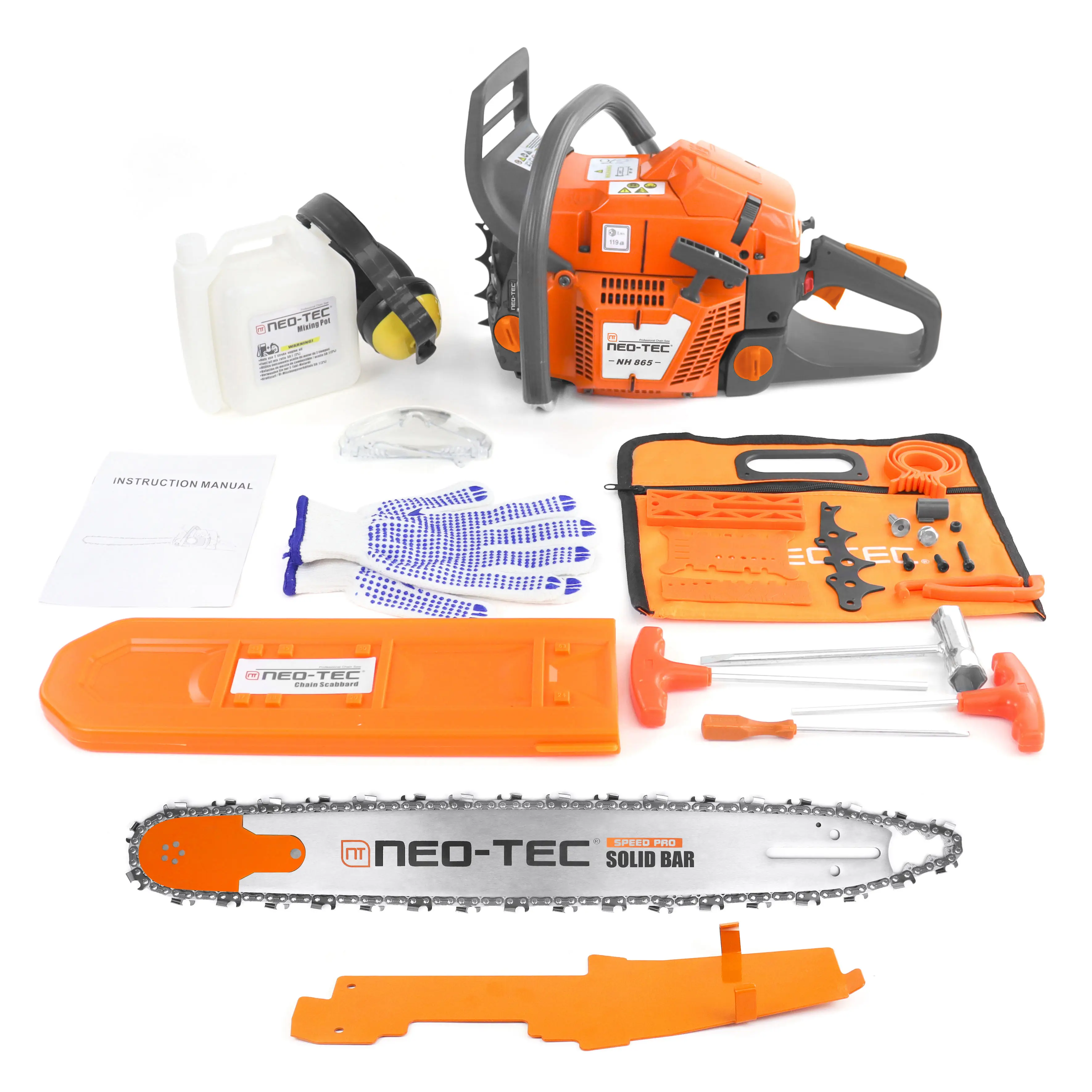 Professional Gasoline Gas Chain Saw Machine Chainsaw