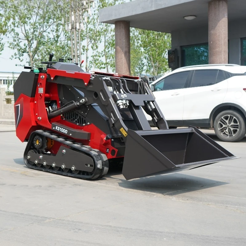 China 1.5 Ton New Mini Track Loader Skid Steer Loader Engine With CE EPA