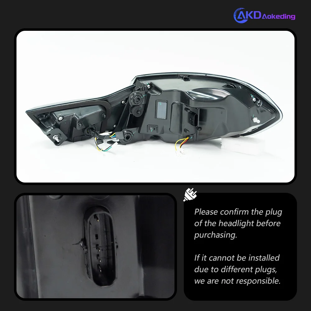 Car Taillights for 4 Series BMW F32 F36 F82 2013-2020 420i 425i 428i 430i 435i 440i LED Auto Taillight Dragon Scales Accessories