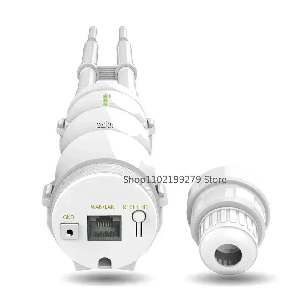 عالية الطاقة AC600 في الهواء الطلق اللاسلكية واي فاي مكرر AP راوتر Dualdand 2.4G + 5Ghz طويلة المدى موسع POE المدمج في صواعق البرق