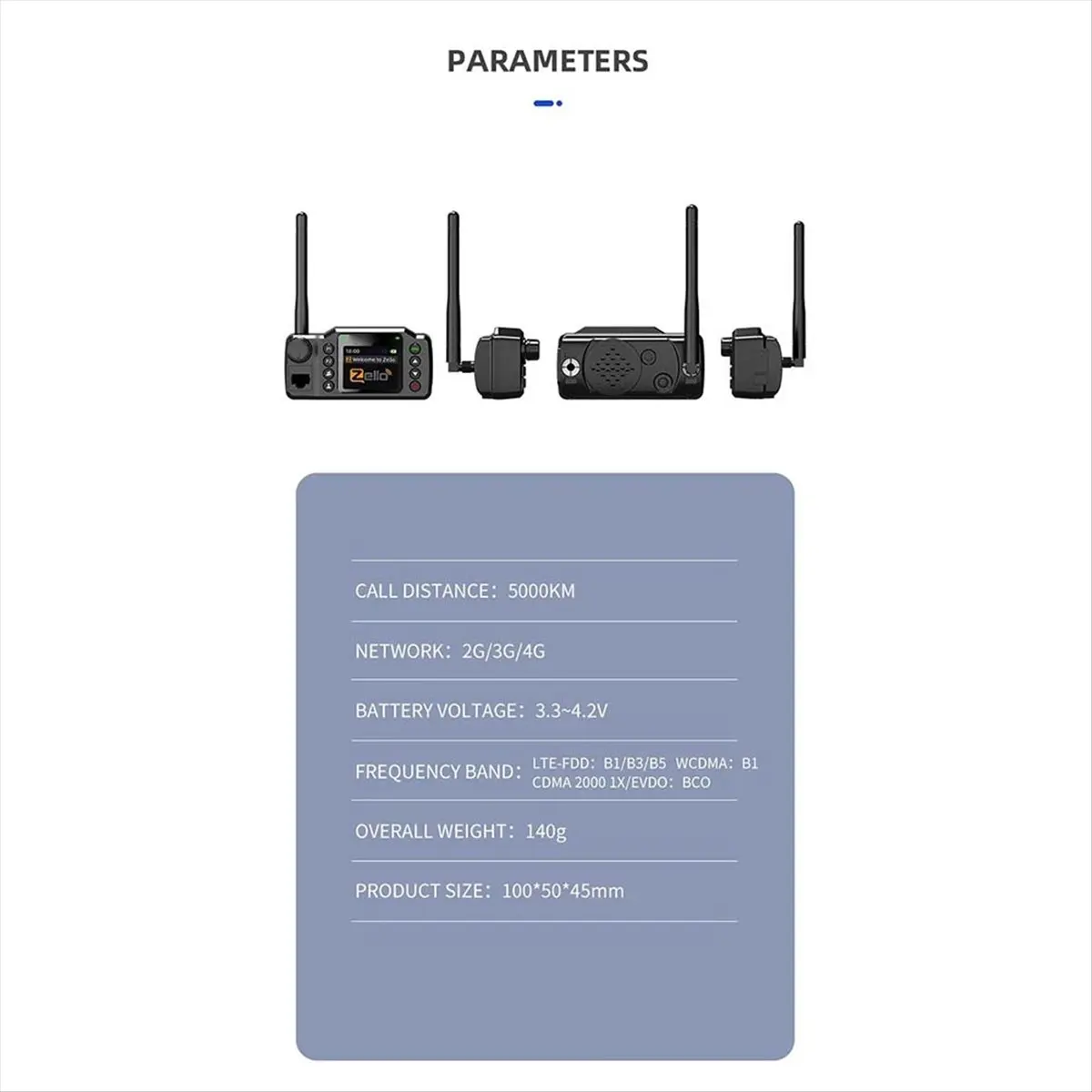 A40I  4G Full Band Radio Car Intercom Communicator Set Radio 5000KM National Walkie-Talkie Car Radio Waterproof