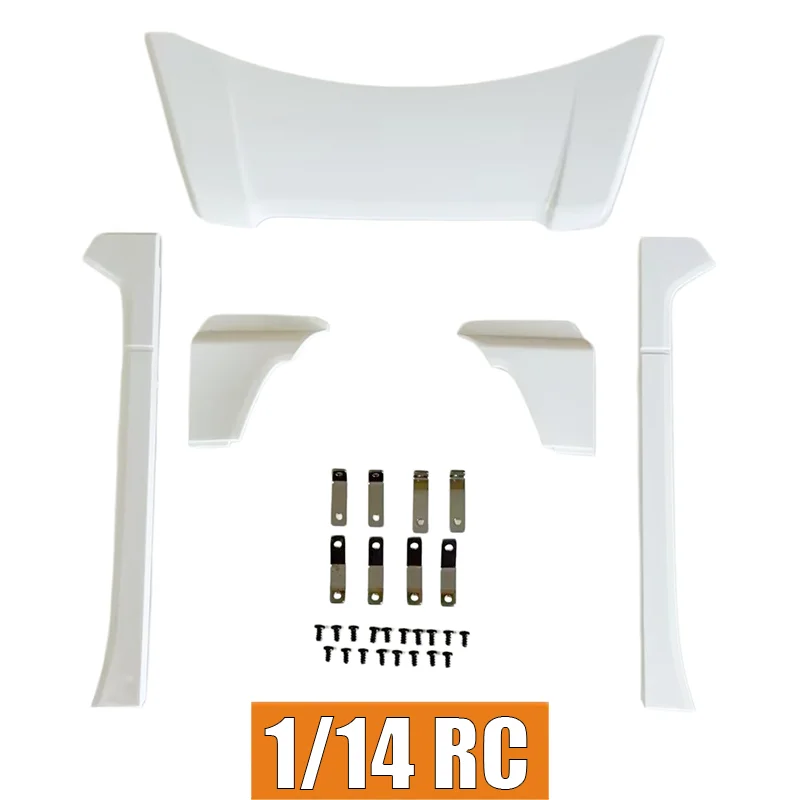 Plastic Simulation Body Side Spoiler for 1/14 Tamiya RC Truck for SCANIA 770S 56368 Car Accessories MABEMODO