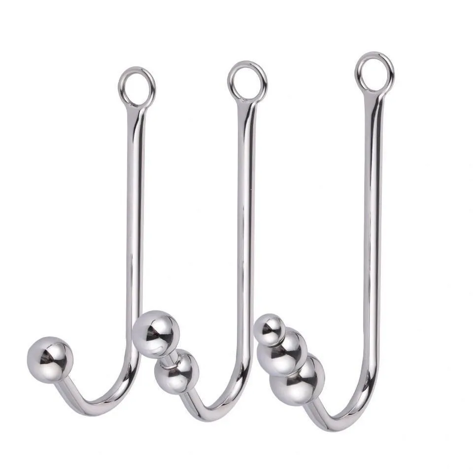 Sex Stainless Steel Anal Hook Fetish Sexy Butt Plug SM Erotic Games Toys Slave Anal Toys Sex Tools For Couples