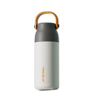 500ml Insulated Bottle Handheld 316 Stainless Steel Thermos Water Bottle Large Capacity Keeps Cold and Heat