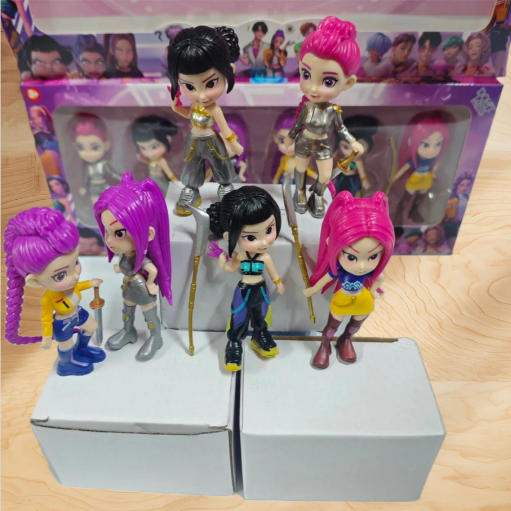 K-POP Blind Box Vinyl Speelgoed Rumi Mira Zoi Karakter Vinyl Masker Beeldje Verjaardag Kerst Fans Club Geschenken