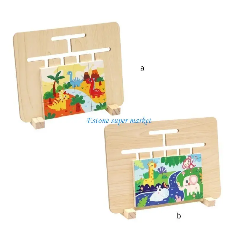 090B Puzzle per bambini Giocattolo colorato Giocattolo educativo precoce Puzzle Giocattolo per allenamento con coordinazione per