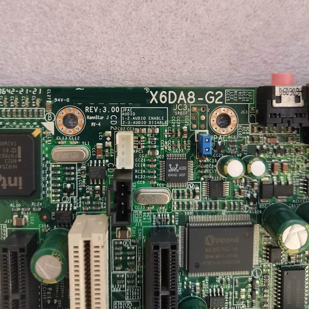 For Supermicro E7525 Socket 604 DDRII EATX 604 Workstation Motherboard X6DA8-G2