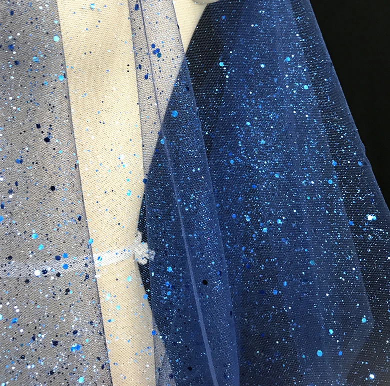 

Блестящая шестиугольная сетчатая ткань с блестками, жесткая сетчатая ткань, шитье свадебных платьев, вечерние платья, детская одежда, тканевые материалы