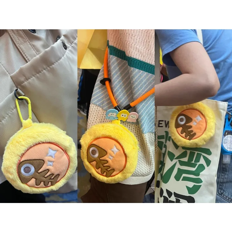

In Stock Splatoon3 Jet Warrior Spray Fish Egg Bag Loose Change Earphone Case Super Cute Gift for Girlfriend