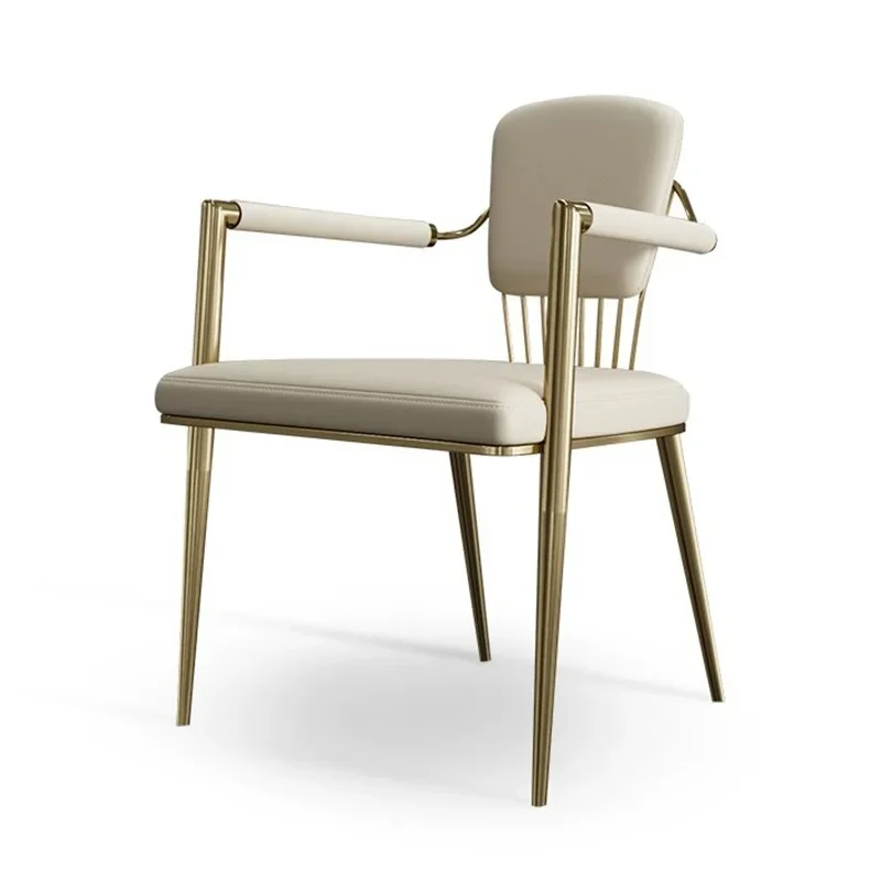 

High-end atmosphere simple office Internet celebrity backrest guest single chair