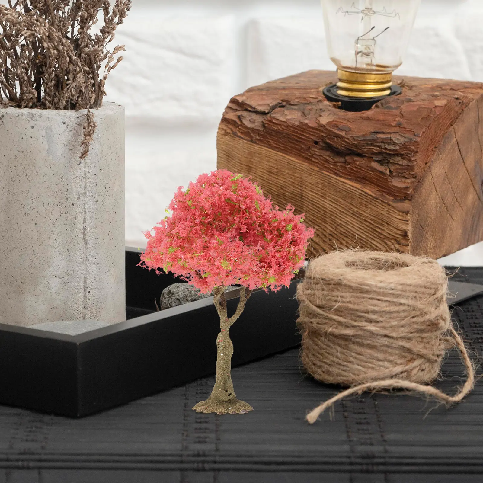 

Wire DIY Scene Decoration Miniature Artificial Tree Sand Table Fake Landscape Plant DIY Craft Ornament Micro Landscape Accessory
