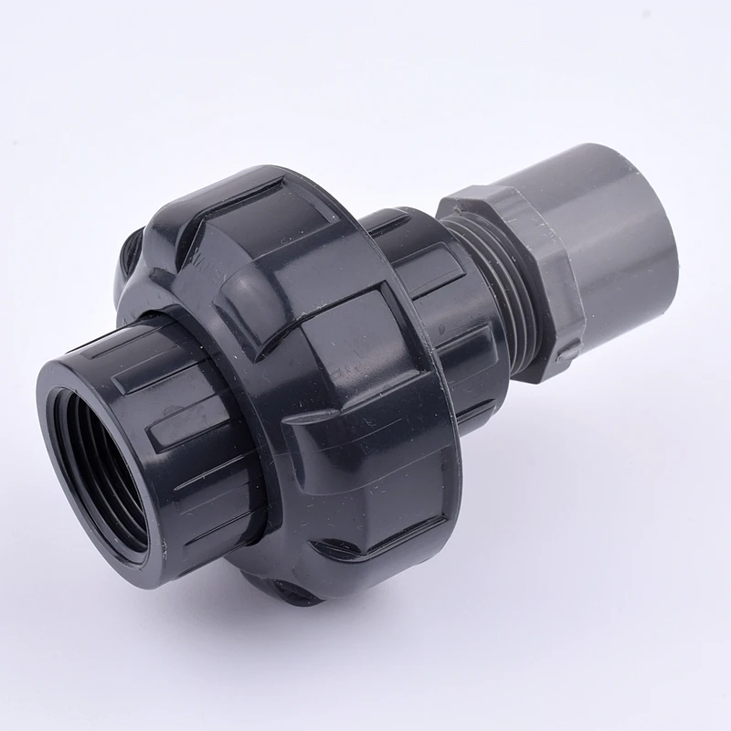 

1/2 "-2" Высокое качество ПВХ двойная внутренняя резьба Соединитель водопроводной трубы Upvc фитинги аксессуары для орошения садовых растений