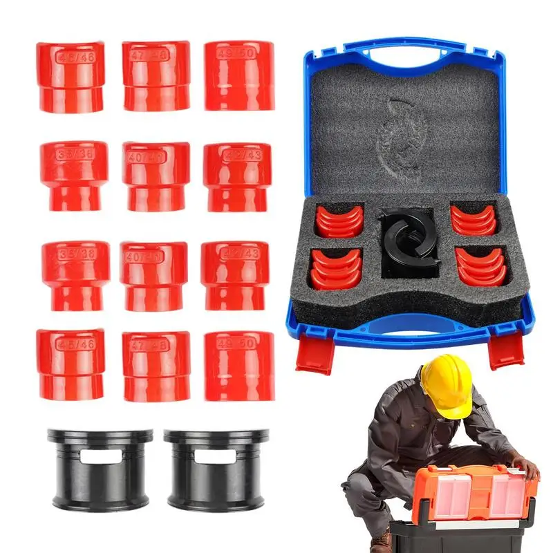 Fork Seal Kit 14X Auto Seal Driver Kit Motorcycle Tools Bearing Race And Seal Driver Set With Adapters Seal Installer Bearing