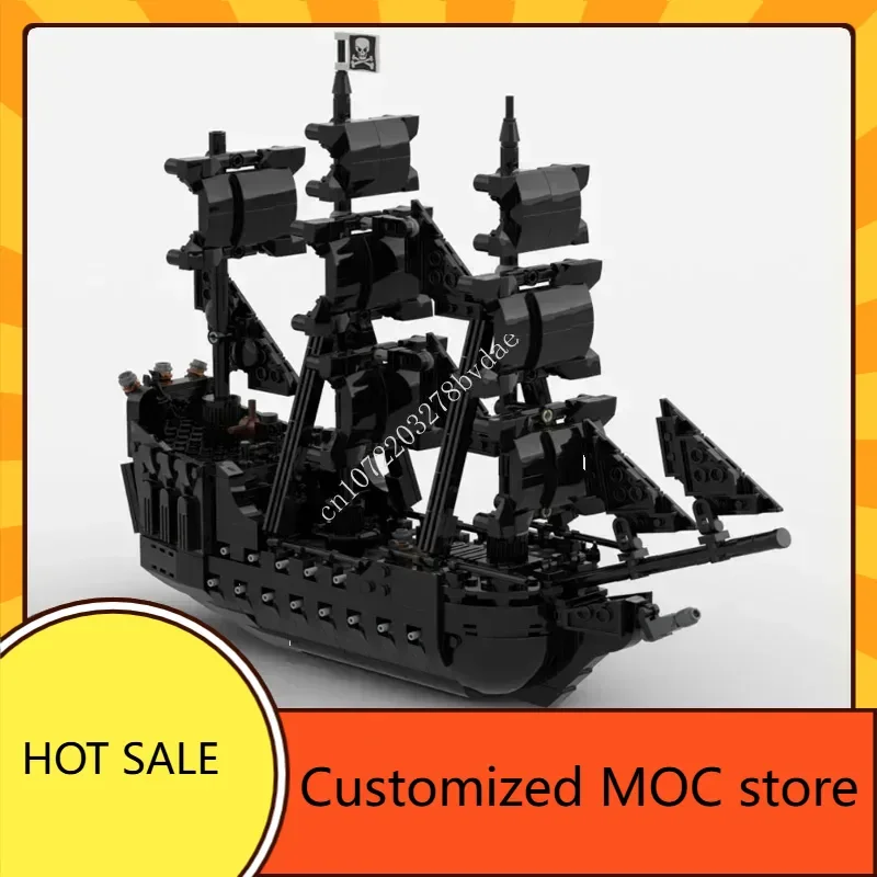 

1005 шт. MOC, средневековая пиратская серия, пиратские жемчужные пазлы, сделай сам, праздничная креативная сборка, игрушка на Рождество, день рождения, подарок для детей в возрасте