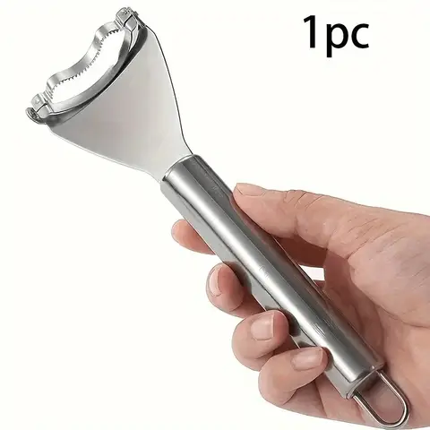 Corn Stripper Tool Stainless Steel Corn Peeler Cutter Kitchen Gadget Manual Corn Kernel Remover for Fresh Sweet Corn Cob Vegetable Cooking Tool