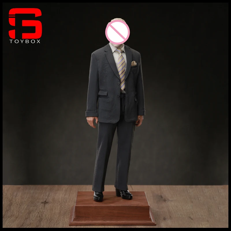 

SOOSOOTOYS SSC-001 1/6 масштаб джентльменский серый костюм, комплект одежды, модель подходит для 12 дюймов, фигурка мужского солдата, тело