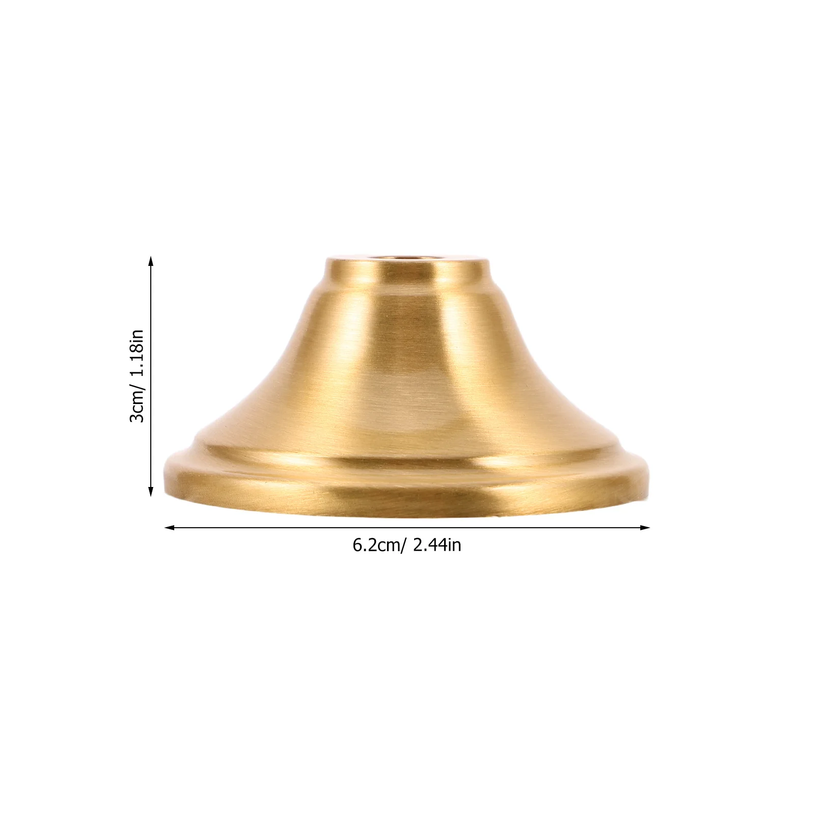 أنيقة الجدول مصباح Finials متوهج حافة البوق عاكس الضوء غطاء لغرفة الطعام تركيب المصابيح ملحقات المصابيح الزخرفية #3