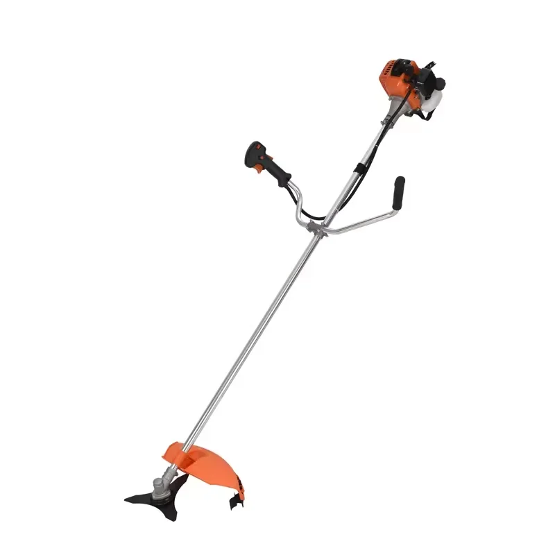 High quality gasoline brush cutter 25.4cc 0.75kw 2 stroke grass trimmer garden power tools