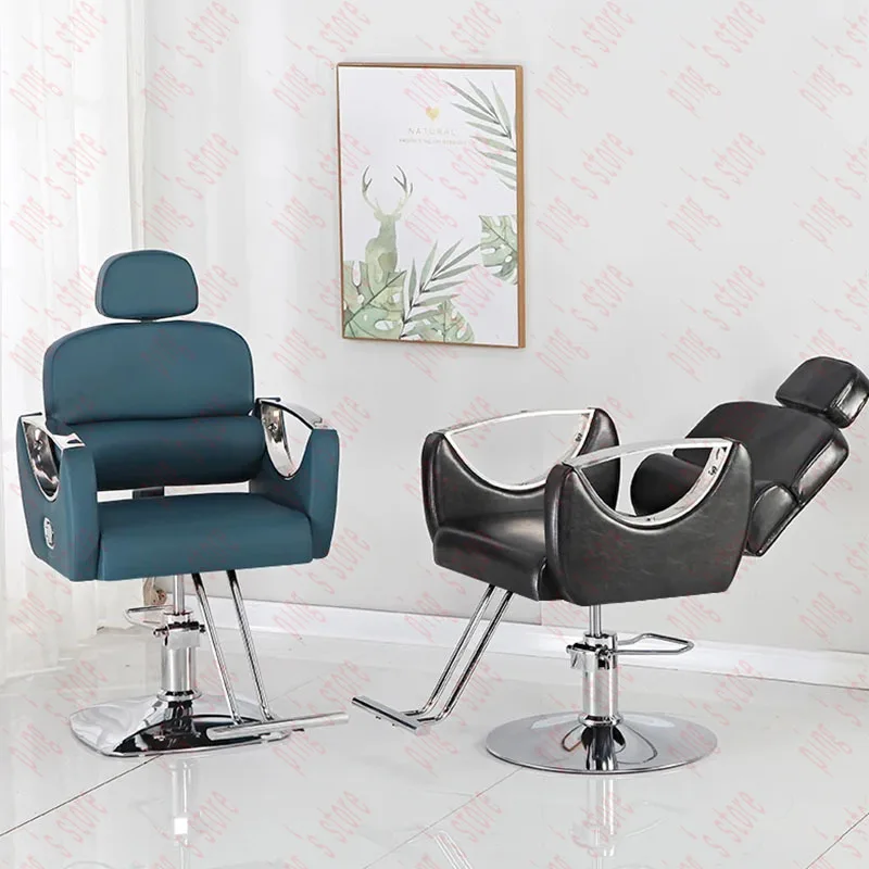 Woman Barber Chair Modern Dressing Personalized Make Up Recliner   Beauty Stylist Equipment Silla o Decorative