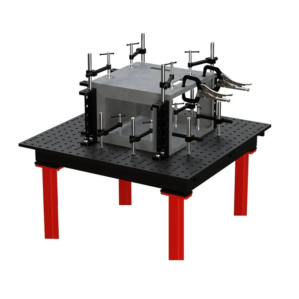 For 3D welding table D28 D16 steel casting welding table cast iron clamp equipment metal welding table