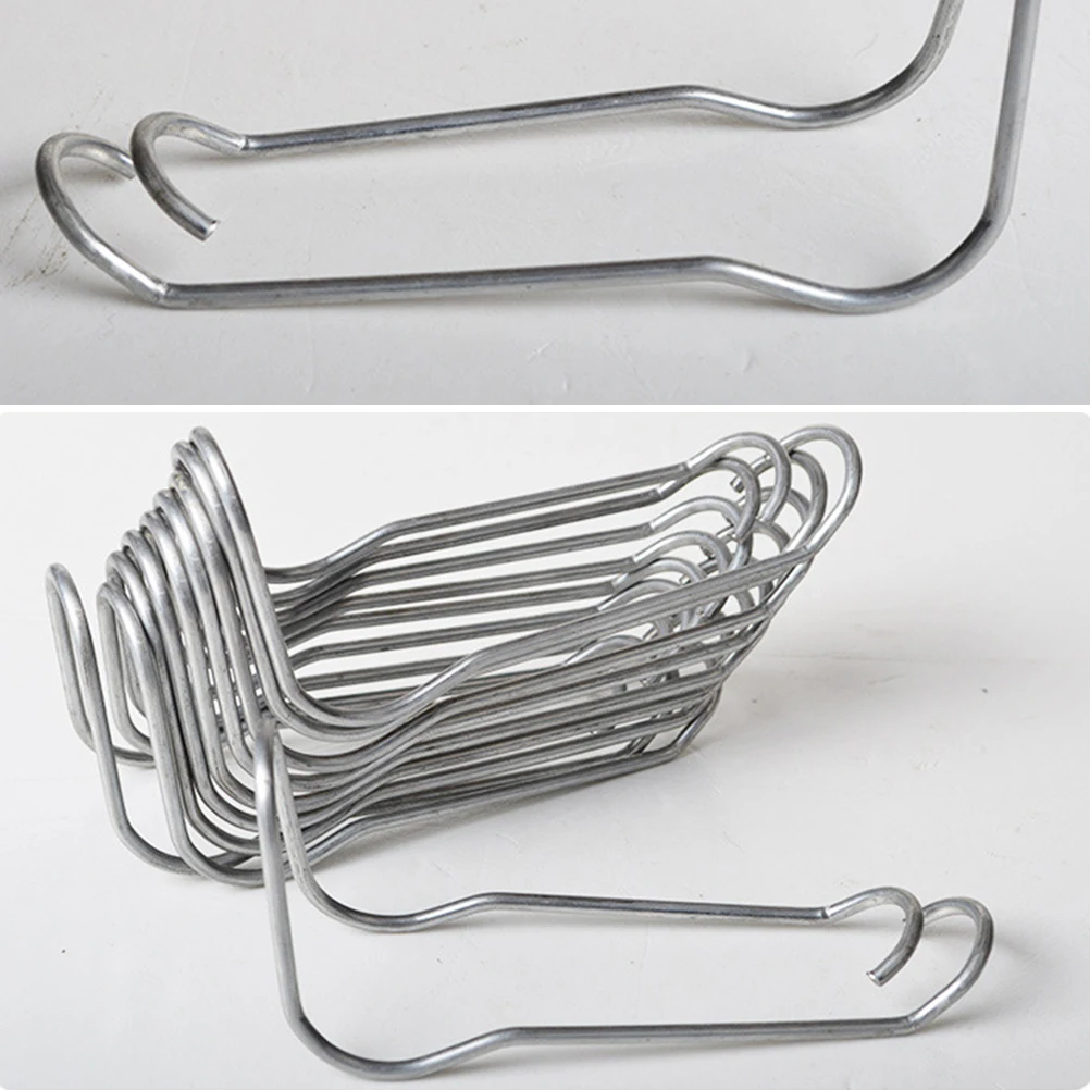 

10 Pcs Clips High Tube Parts Greenhouse Accessory Frame Wire Long Use Greenhouse Wire Clips Parts Gardening