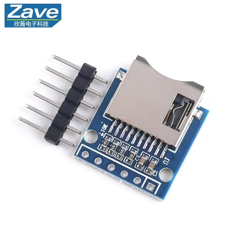 Snvi Micro SD Storage Expansion Board Mini Micro SD TF Card Memory Shield Module With Pins for Arduino