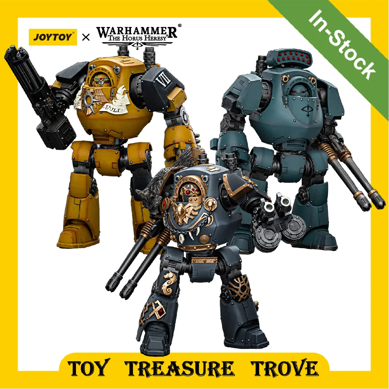 

[IN STOCK] JOYTOY 1/18 Warhammer 30k Action Figures Space Wolves Imperial Fists Sons of Horus Contemptor Dreadnought figure