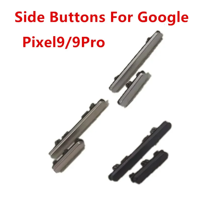 Button Key For Google Pixel 9 Pro Pixel9 Pixel9Pro Power On Off Volume Buttons Side Keys Phone Repair Replacement Parts