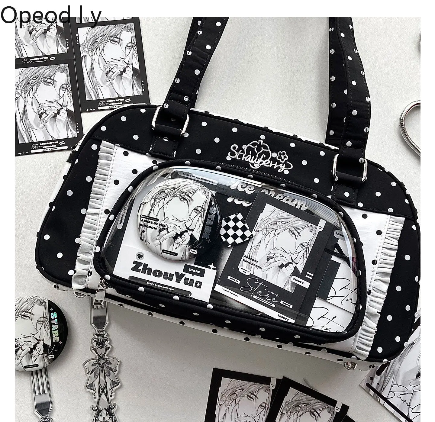 

Original Small-capacity Polka Dot Crossbody Pain Bag 2026 New Korean Large-capacity Cute Girl Student Daily 10cm Baby Bag