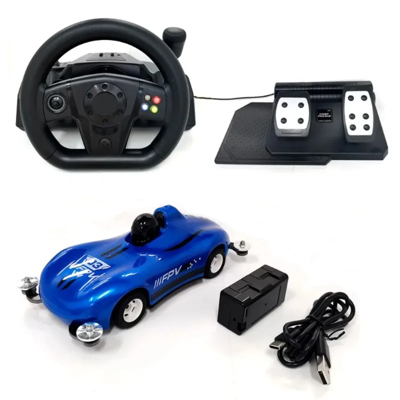 2.4G Digital Proportional RC Race Car Track Simulator Racing Game Amusement Park Equipment Camera Remote