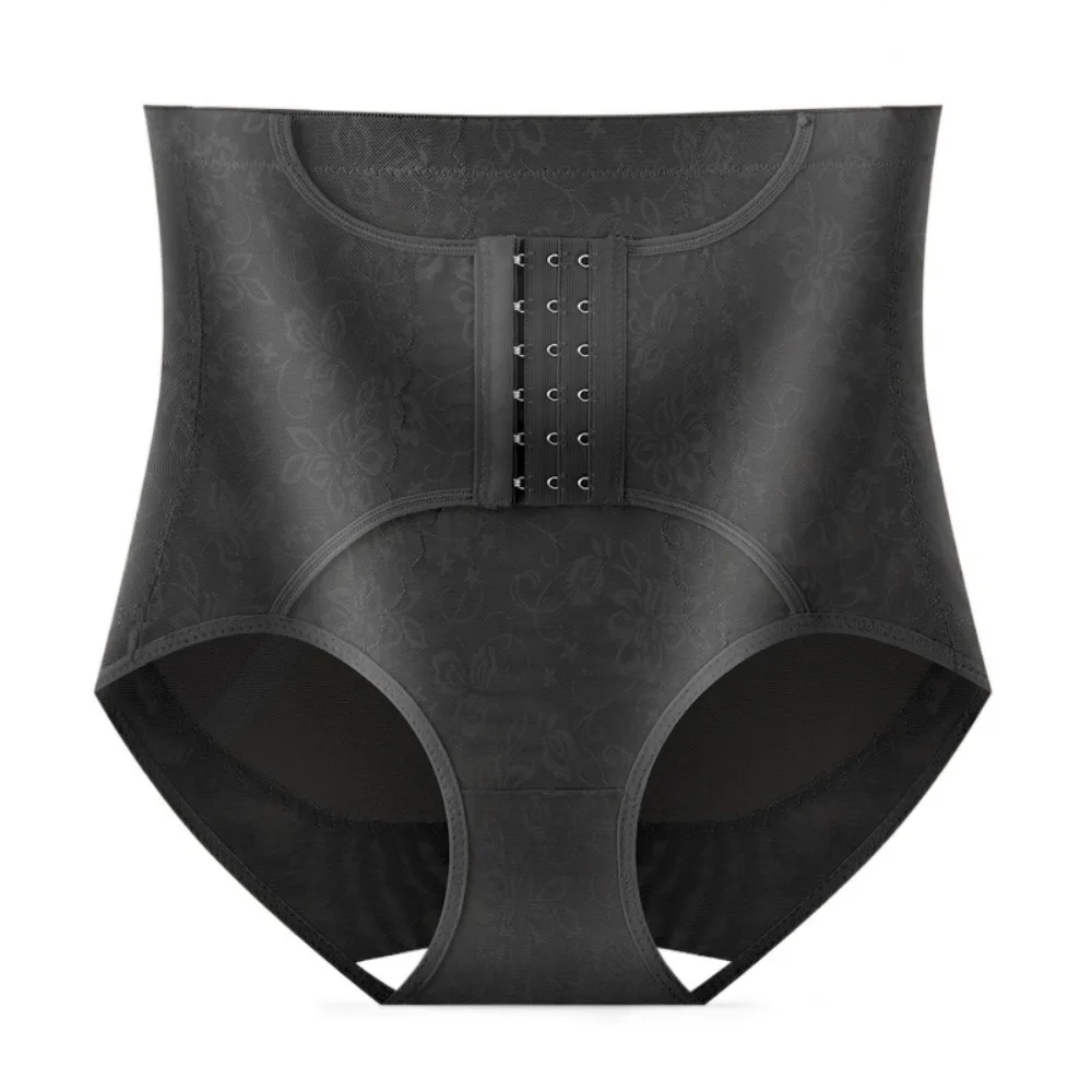

High Waist Postpartum Body Shaper Belly Contracting Panties Lace Buckle Shapewear Waist Trainer Underpants Butt Lifter Briefs