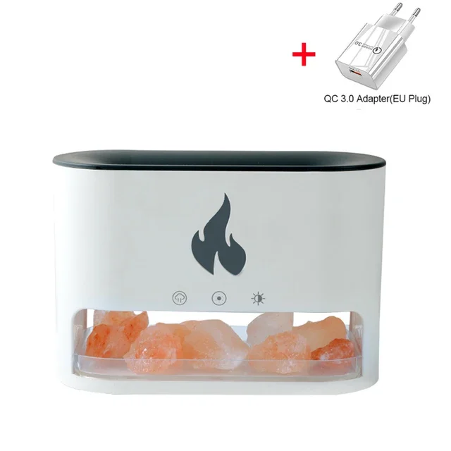 

Увлажнитель воздуха с пламенем, диффузор эфирного масла, ароматерапевтический туманообразователь, USB настольный светодиодный увлажнитель с огненным пламенем, офисное ароматическое масло