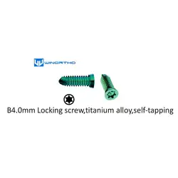 B4.0MM LOCKING SCREWS ALPS Veterinary Instrument  products small animal orthopedic surgical plates tplo vet supply tool pet