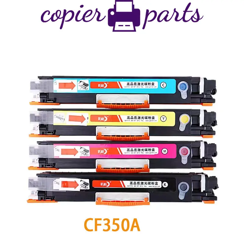 Compatible CF350A CF351A CF352A CF353A 130A Color Toner Cartridge for hp Color LaserJet Pro MFP M176n M176 M177fw M177 printer