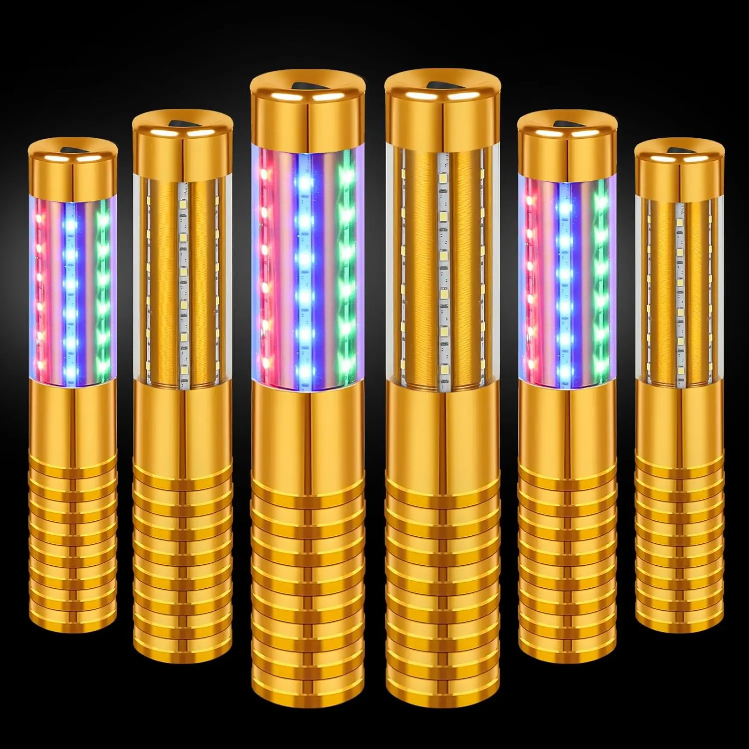 Rechargeable LED Flash Sticks Atmosphere Champagne Wine Bottle Service Sparkler for VIP Nightclub KTV Bar Strobe Baton Flash Rod