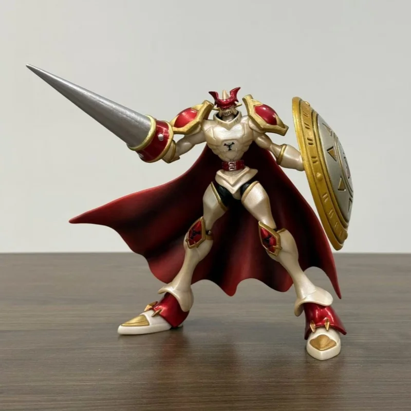 Digimon Adventure-figura de Anime Omegamon Dukemon, figura de acción de 17cm, modelo de estatua, colección de muñecos, decoración, juguetes, regalos