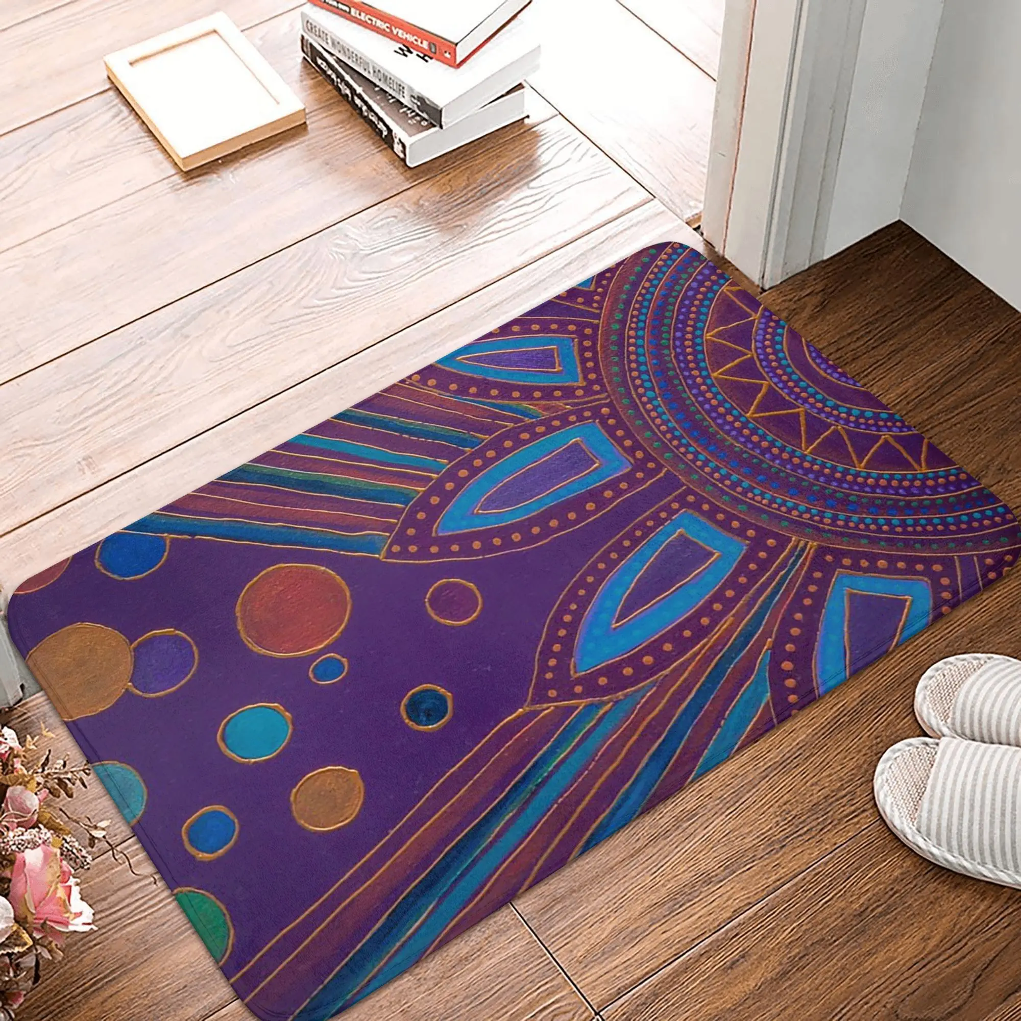 Stardust Non-slip Doormat Floor Mat Dust-proo Carpet Rug for Kitchen Entrance Home Balcony Footpad Mats
